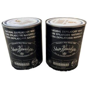 Sharonelle Natural Depilatory Wax Hair Removal Honey 18 OZ 500 ML Lot of 2